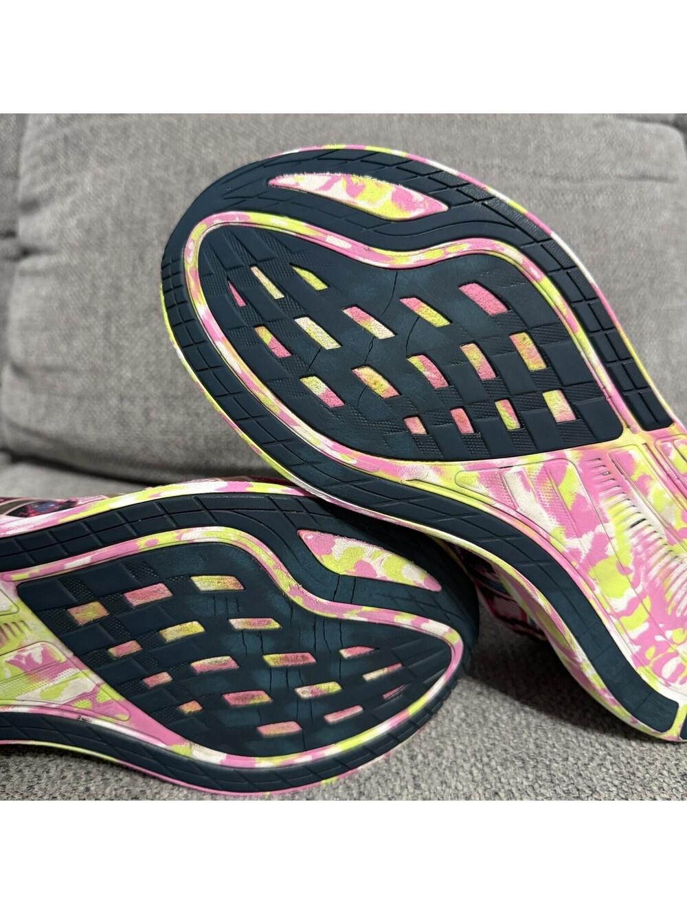 Asics Noosa Tri 34 Size 9.5 US Women Aqua Hot Pink Shoes - Picture 9 of 9